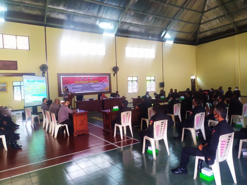 Pelatihan Tracer anggota Senkom Mitra Polri Kabupaten Magelang